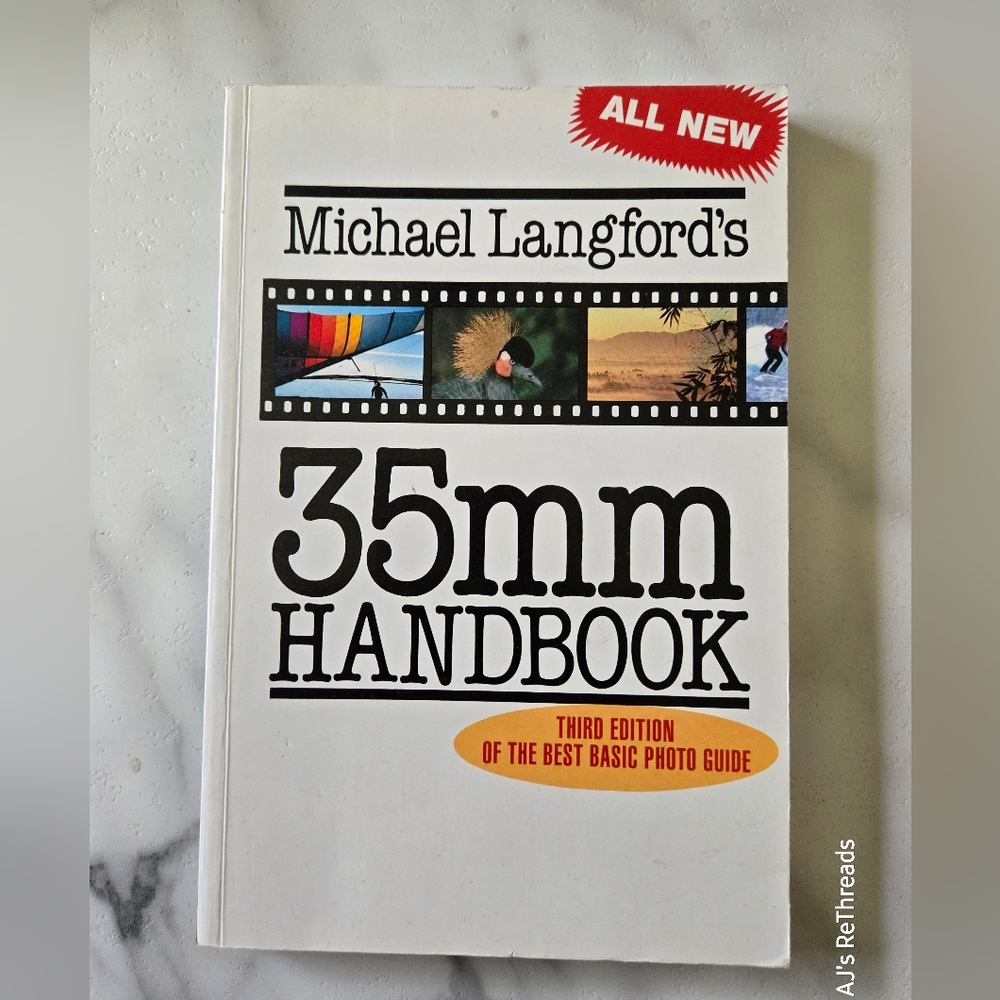 Michael Langford’s 35mm Handbook Third Edition Film Photography Guide OS